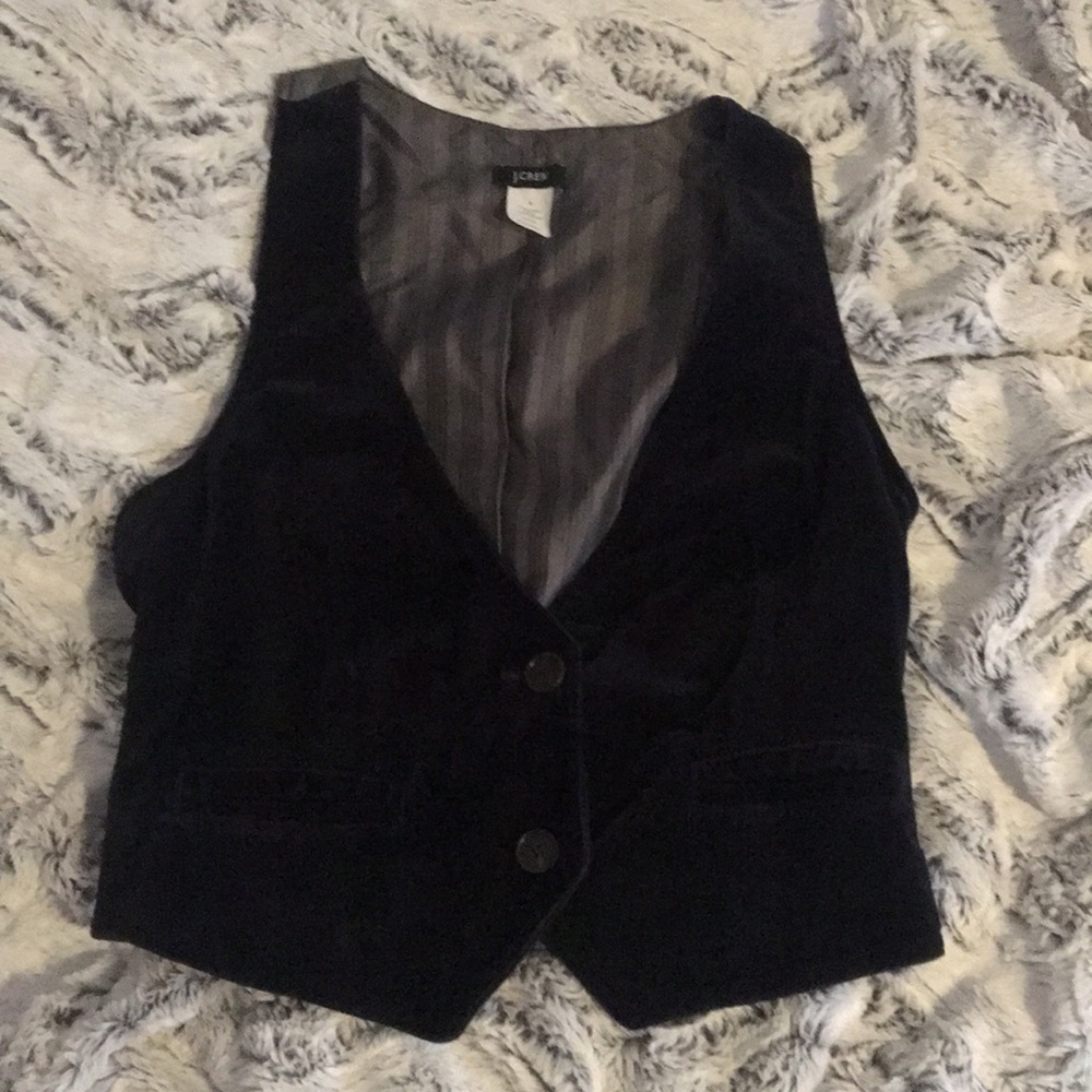 J. Crew Tuxedo Vest